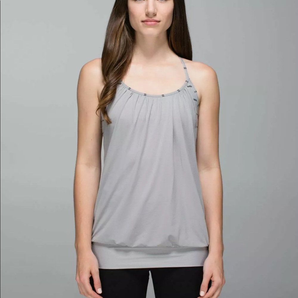 Lululemon no limits tank 8 grey